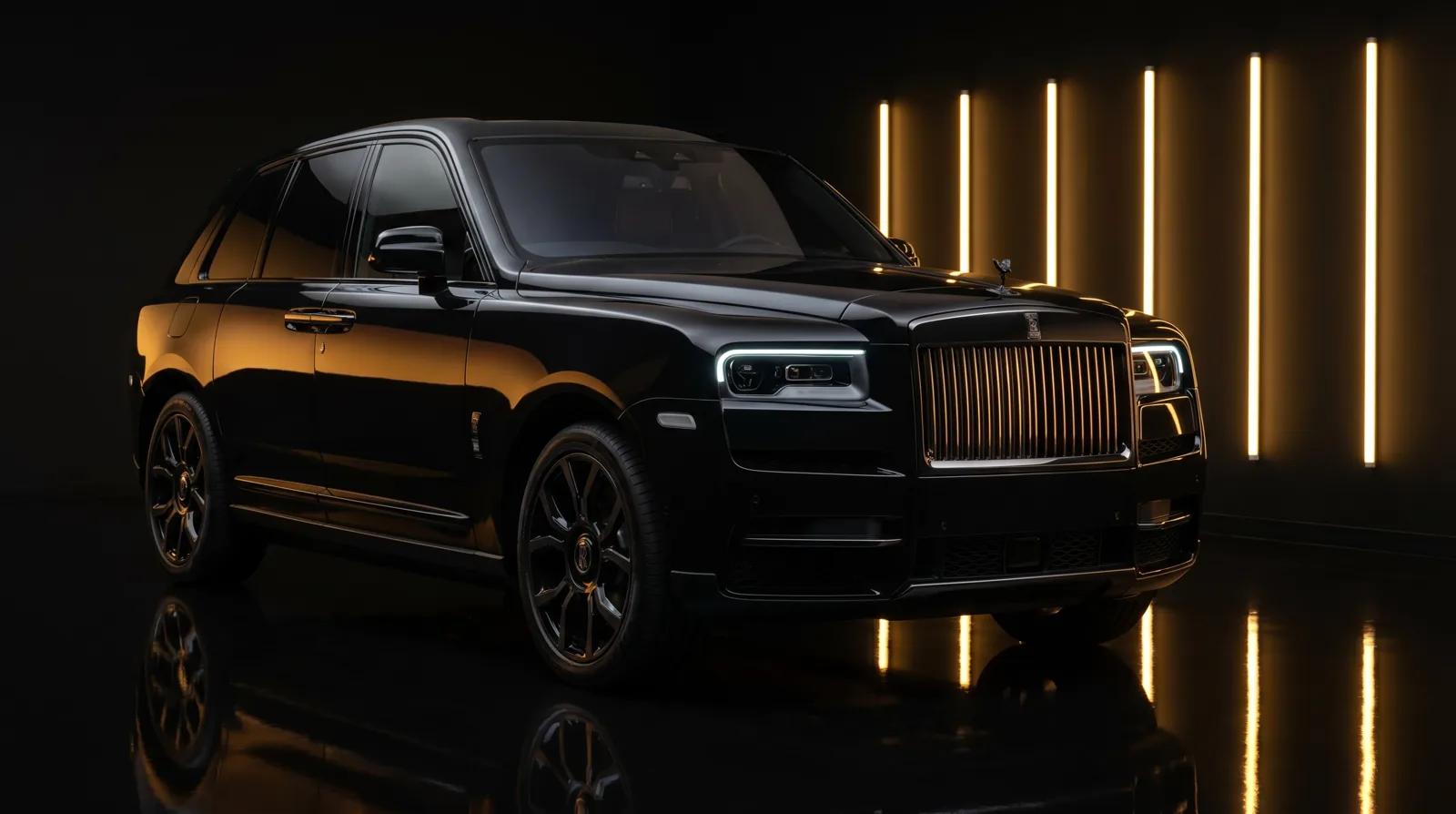 Rolls-Royce Cullinan Black Badge prepared for a wedding in Vancouver